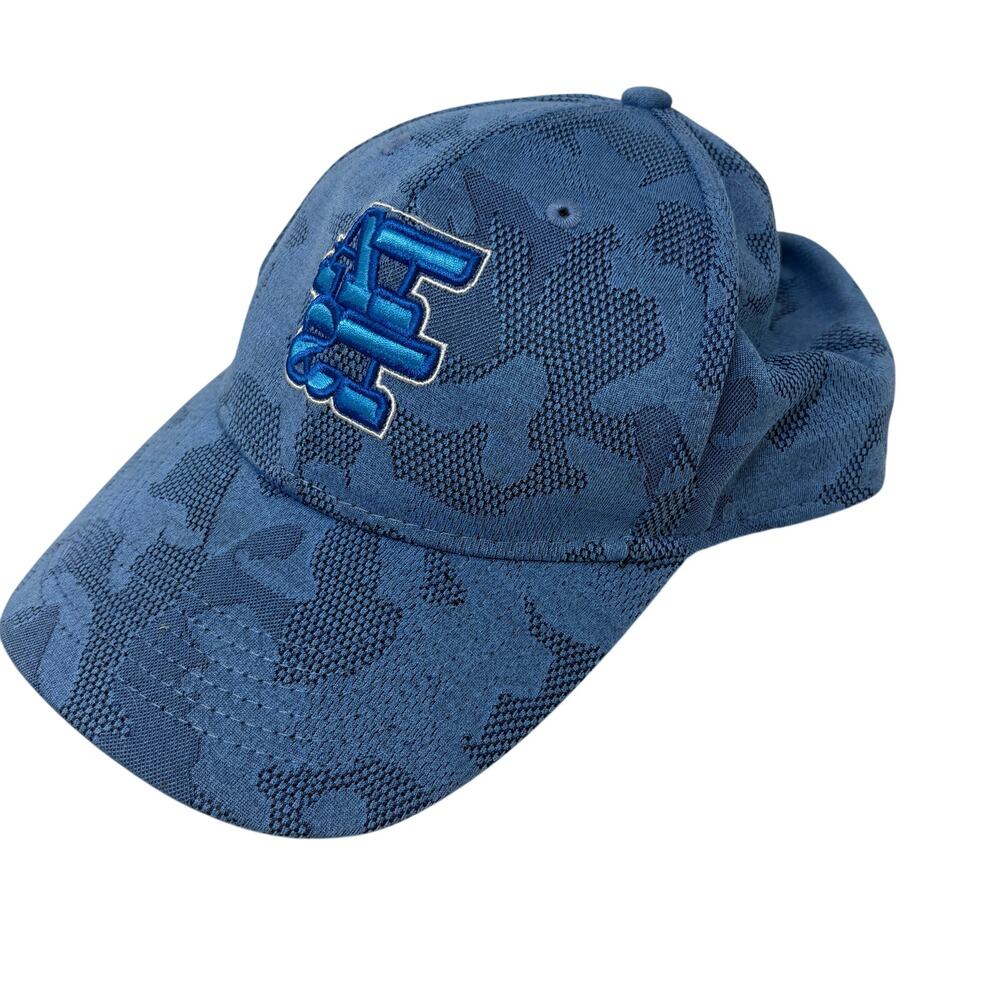 AT&T Camo Cap Hat Blue Logo Casual Embroider